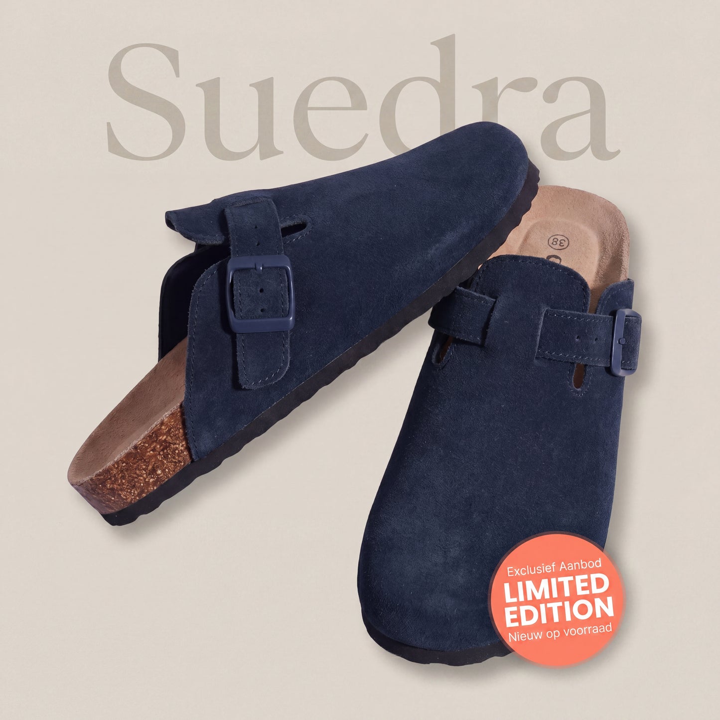 Suedra® Echte Suède Klompen
