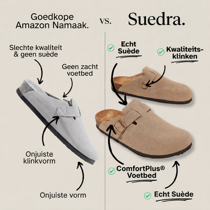 Suedra® Echte Suède Klompen