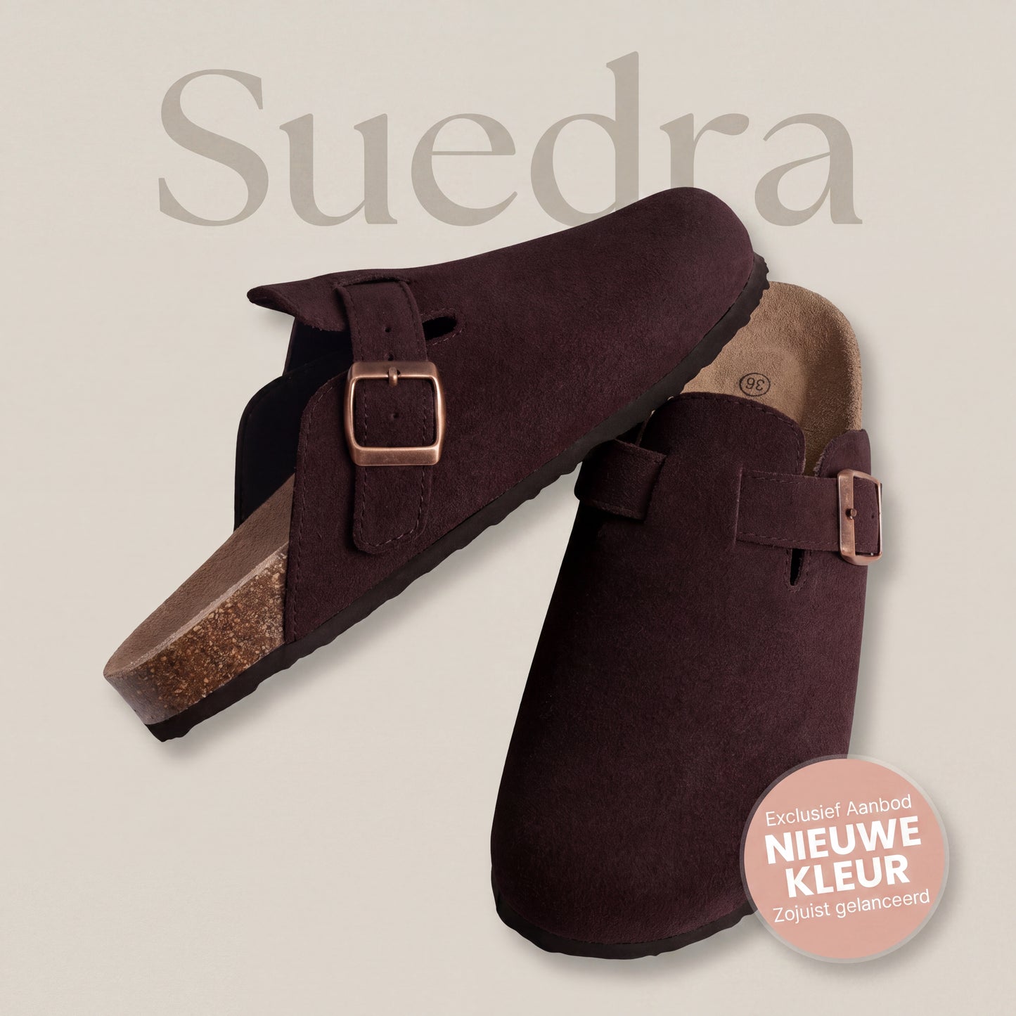 Suedra® Echte Suède Klompen